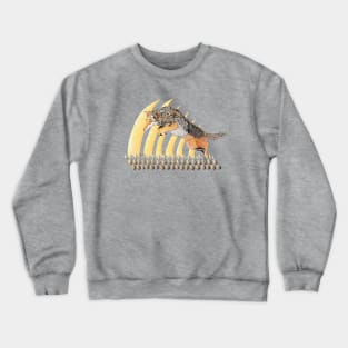 Coyote Totem Animal Crewneck Sweatshirt